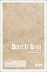 Christ Is Risen SATB choral sheet music cover